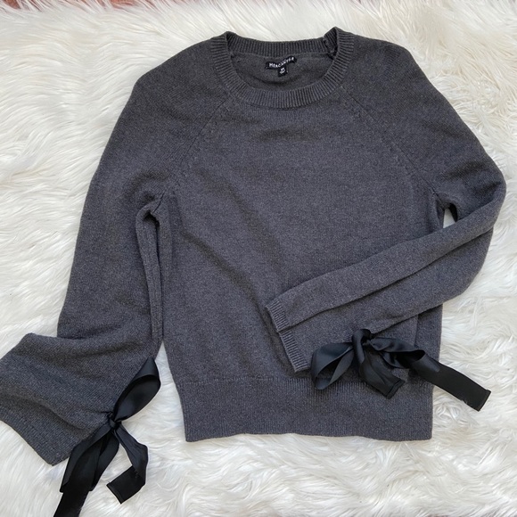 J Crew Ribbon Sleeve Sweater | Poshmark